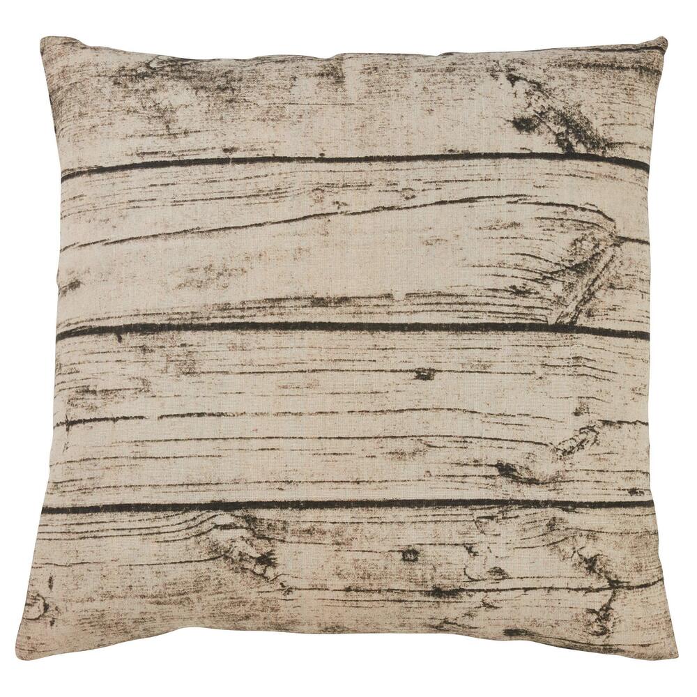 1282 Printed Wood Throw Pillow Cover